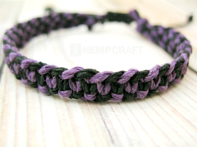 purple bracelets